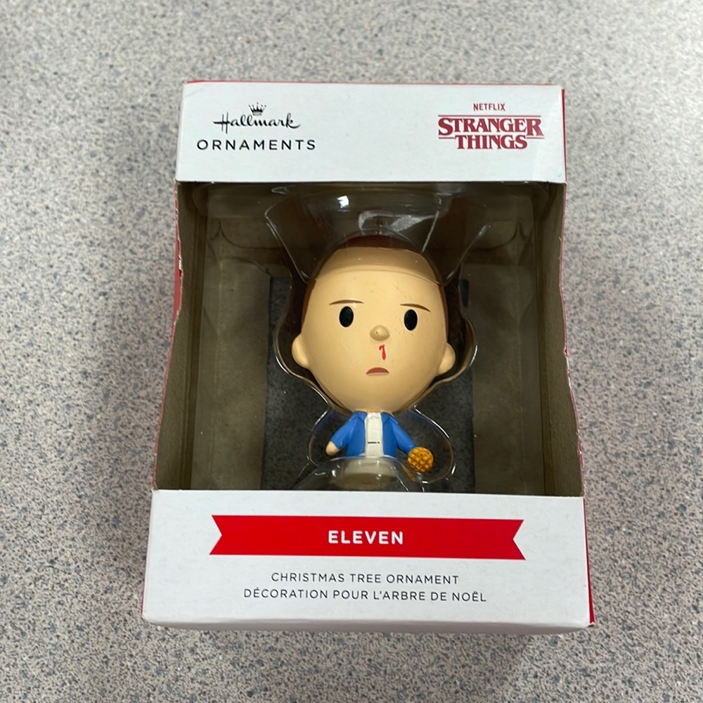 ❤️3/$25❤️ NWT Stranger Things Eleven Hallmark Ornament